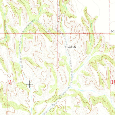 United States Geological Survey Davenport Table, NE (1972, 24000-Scale) digital map