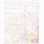 United States Geological Survey Davenport West, IA (1953, 24000-Scale) digital map