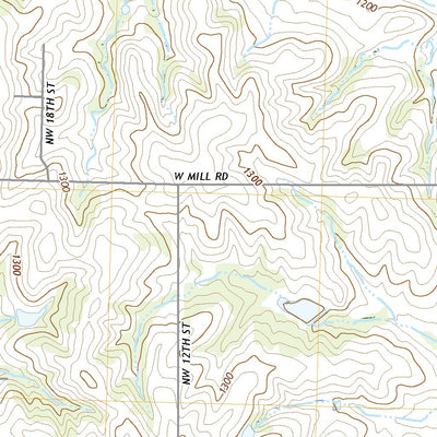 United States Geological Survey Davey, NE (2021, 24000-Scale) digital map