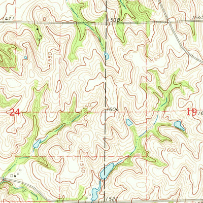 United States Geological Survey David City East, NE (1968, 24000-Scale) digital map