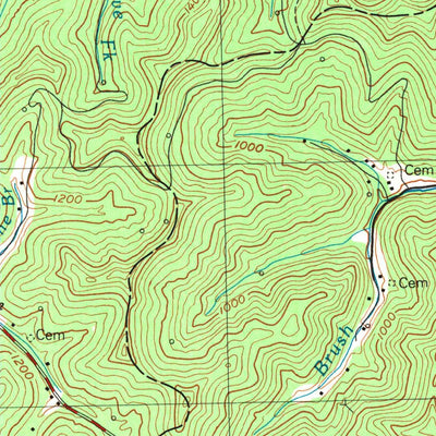 United States Geological Survey David, KY (1992, 24000-Scale) digital map