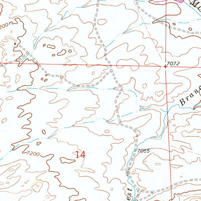 United States Geological Survey Davidson Flats, WY (1968, 24000-Scale) digital map