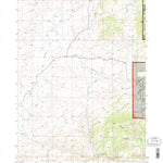 United States Geological Survey Davidson Flats, WY (1992, 24000-Scale) digital map