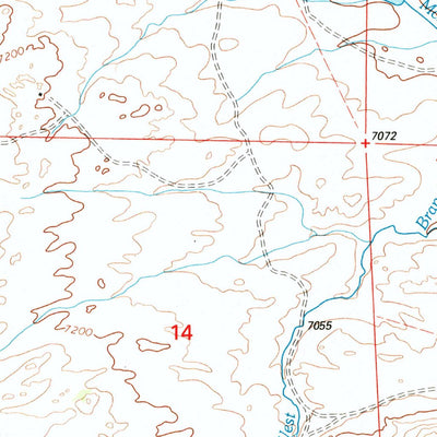 United States Geological Survey Davidson Flats, WY (1992, 24000-Scale) digital map