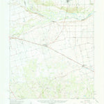 United States Geological Survey Davidson, OK-TX (1958, 62500-Scale) digital map