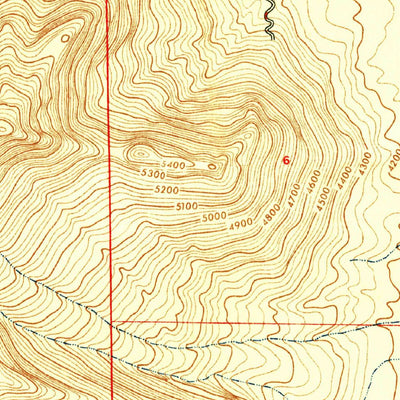 United States Geological Survey Davies Tank, NM (1948, 24000-Scale) digital map