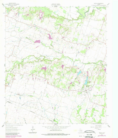 United States Geological Survey Davilla, TX (1963, 24000-Scale) digital map