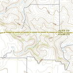 United States Geological Survey Davis Buttes, ND (2020, 24000-Scale) digital map