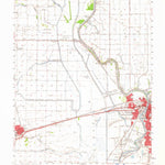 United States Geological Survey Davis, CA (1954, 62500-Scale) digital map