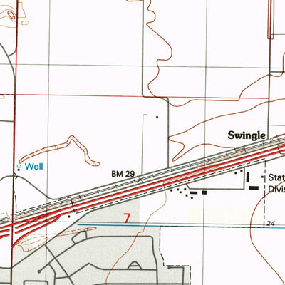 United States Geological Survey Davis, CA (1992, 24000-Scale) digital map