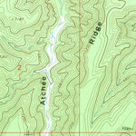 United States Geological Survey Davis Canyon, UT-CO (1966, 24000-Scale) digital map