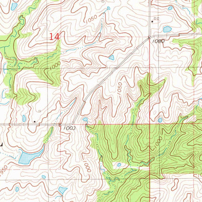 United States Geological Survey Davis City, IA (1981, 24000-Scale) digital map