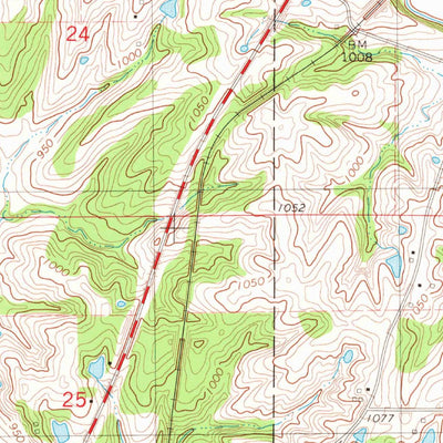 United States Geological Survey Davis City, IA (1981, 24000-Scale) digital map
