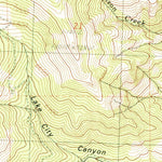 United States Geological Survey Davis Creek, CA (1990, 24000-Scale) digital map