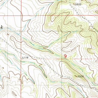 United States Geological Survey Davis Creek East, MT (1979, 24000-Scale) digital map