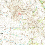 United States Geological Survey Davis Creek East, MT (1979, 24000-Scale) digital map