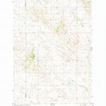 United States Geological Survey Davis Creek West, MT (1979, 24000-Scale) digital map