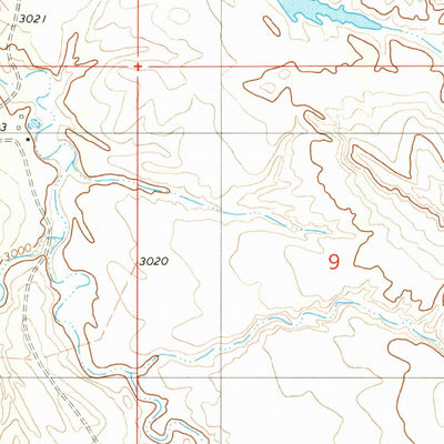 United States Geological Survey Davis Creek West, MT (1979, 24000-Scale) digital map