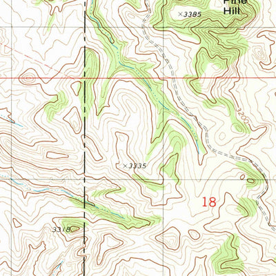 United States Geological Survey Davis Creek West, MT (1979, 24000-Scale) digital map