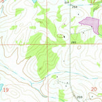 United States Geological Survey Davis Crossroads, AL (1971, 24000-Scale) digital map