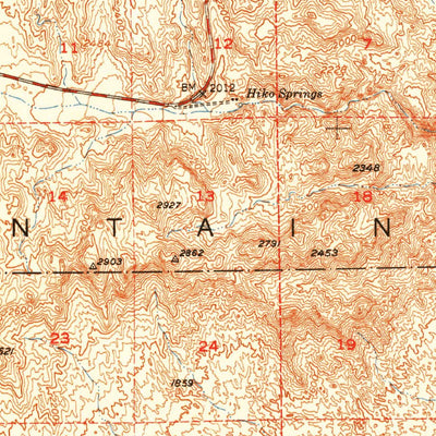 United States Geological Survey Davis Dam, AZ-NV-CA (1952, 62500-Scale) digital map