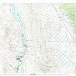 United States Geological Survey Davis Dam, AZ-NV-CA (1982, 100000-Scale) digital map