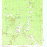 United States Geological Survey Davis Hill, TX (1984, 24000-Scale) digital map