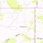 United States Geological Survey Davis Hill, WY (1965, 24000-Scale) digital map
