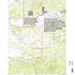 United States Geological Survey Davis Hill, WY (1996, 24000-Scale) digital map