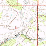 United States Geological Survey Davis Hill, WY (1996, 24000-Scale) digital map