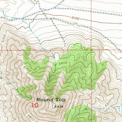 United States Geological Survey Davis Knolls, UT (1955, 24000-Scale) digital map
