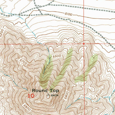 United States Geological Survey Davis Knolls, UT (1993, 24000-Scale) digital map