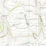 United States Geological Survey Davis Mountain, ID (1986, 24000-Scale) digital map