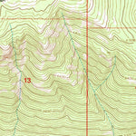 United States Geological Survey Davis Mountain, MT (1997, 24000-Scale) digital map