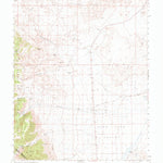 United States Geological Survey Davis Mountain, NV-CA (1963, 62500-Scale) digital map