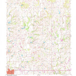 United States Geological Survey Davis, OK (1965, 24000-Scale) digital map