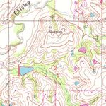 United States Geological Survey Davis, OK (1965, 24000-Scale) digital map