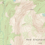 United States Geological Survey Davis Peak, CO (1955, 24000-Scale) digital map