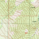 United States Geological Survey Davis Peak, WA (1989, 24000-Scale) digital map