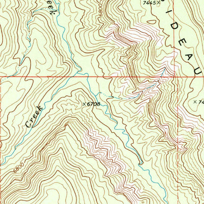United States Geological Survey Davis Point, CO (1994, 24000-Scale) digital map
