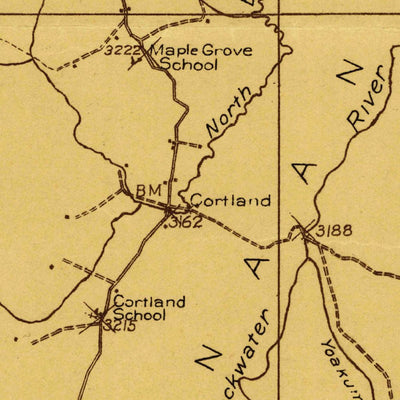 United States Geological Survey Davis, WV-MD (1916, 48000-Scale) digital map