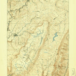 United States Geological Survey Davis, WV-MD (1921, 62500-Scale) digital map