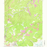 United States Geological Survey Davis, WV-MD (1967, 24000-Scale) digital map