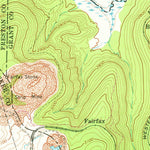 United States Geological Survey Davis, WV-MD (1967, 24000-Scale) digital map