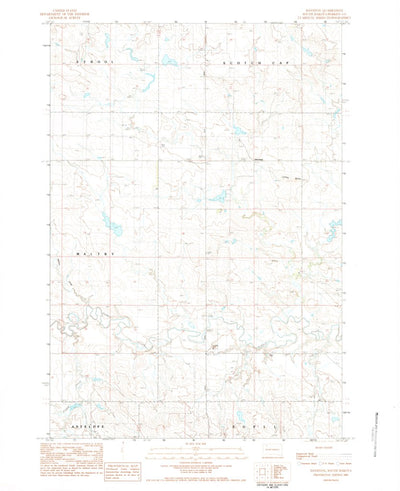 United States Geological Survey Daviston, SD (1983, 24000-Scale) digital map