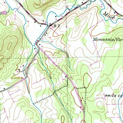 United States Geological Survey Davy Crockett Lake, TN-NC (1939, 24000-Scale) digital map