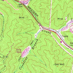 United States Geological Survey Davy, WV (1968, 24000-Scale) digital map