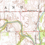 United States Geological Survey Dawn, OH (1961, 24000-Scale) digital map