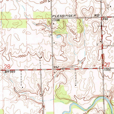 United States Geological Survey Dawn, OH (1961, 24000-Scale) digital map
