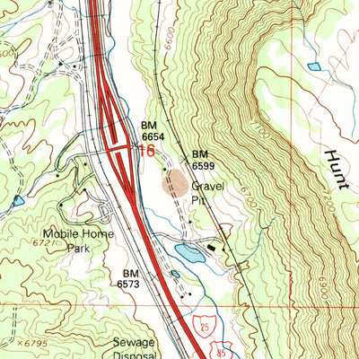 United States Geological Survey Dawson Butte, CO (1994, 24000-Scale) digital map